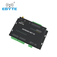 E850-DTU(4440-4G) Módem Transceptor de Entrada Analógica con Interruptor RS485 de Red Remota de 12 Canales IOs