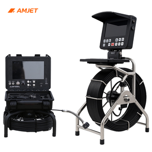 Cámara <span class=keywords><strong>de</strong></span> Inspección <span class=keywords><strong>de</strong></span> Tuberías AMJET DrainEye-R10-pro 1080p IP68, Cámara <span class=keywords><strong>de</strong></span> <span class=keywords><strong>Alcantarillado</strong></span> Residencial <span class=keywords><strong>de</strong></span> 300 mm con Monitor a Color para Fontaneros - Product Image 4