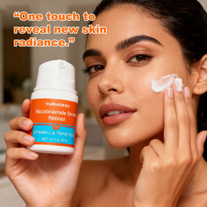 Siero Rivitalizzante Illuminante all'Ingrosso con Vitamina <span class=keywords><strong>C</strong></span>, Tripeptide, Niacinamide e Retinolo per Idratazione Profonda e Miglioramento della Texture della Pelle - Product Image 5