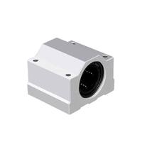 Bloc de glissière linéaire de type étendu SCS8LUU SCS10LUU SCS12LUU SCS16LUU SCS20LUU, unité de roulement à billes linéaire avec boîtier en aluminium pour CNC