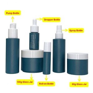 Contenants de luxe en verre pour lotions 30 50 80g 40 120 ml – Ensembles de flacons et pots cosmétiques pour soins de la peau en promotion - Product Image 5