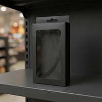 Boîte d'emballage recyclable en carton brun en forme de livre, finition brillante, prix abordable