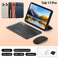 Petite commande OEM – Tablette 17 Pro MAX Android 15, 16 Go + 1 To de stockage, 4G SIM et Wi-Fi 5G, utilisation mondiale, processeur MTK Octa Core