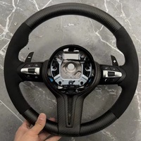 Volant en fibre de carbone véritable pour BMW Volant F30 Série 3 5 F20 F22 F25 F33 F36 X5 F15 X6 F16 F48 F10 E93 E92 E91 E90