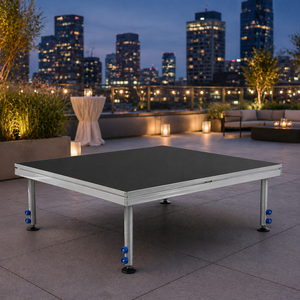 Factory Outdoor Concert Aluminum <b>Stage</b> <b>Platform</b> with Four Telescopic Legs Portable Event <b>Stage</b> Design for Sports & Entertainment - Product Image 4