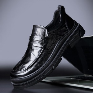 Mocasines de Piel de Oveja con Cordones para Hombre, Estilo Británico, Otoño, Casual de Negocios, con Sensación Premium - Product Image 6