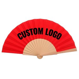Custom Printed Handheld Fan Foldable <b>Portable</b> for Wedding Ceremony Bridal <b>Shower</b> Party Decor and Festival Use - Product Image 1