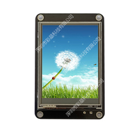 RS485 RS232 Port seri HMI cerdas 2.8 inci modul Tampilan LCD TFT monitor Panel sentuh CGUS Software GUI LCD pintar
