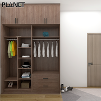 Nouvelle Arrivée Personnalisé Style Américain En Bois Moderne Développer Armoire Meubles placard de la chambre
