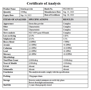 Nhà máy số lượng lớn và OEM/ODM cao cấp aaaaa/aaaaa Hữu Cơ Nghi Lễ lớp Matcha bột - Product Image 4