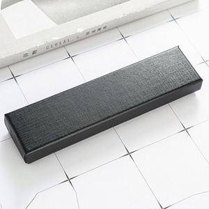 Custom Durable Paper Silk Screen Printed Gift Pen <b>Box</b> with Lid Premium Packaging for Pens Bulk Promotional Gifts - Product Image 2