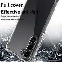 Funda de teléfono móvil transparente HD para Samsung Galaxy A16 M35 A55 A56 A54 A34 A12 A53 A42 XCover, protección completa, funda dura a prueba de golpes
