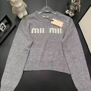 Pull en maille de luxe pour homme, en molleton brodé, 100% coton, anti-rétrécissement, décontracté, long, nouvelle collection hiver 2025, vente en gros - Product Image 2