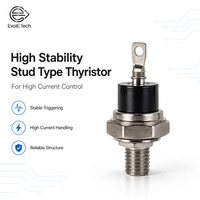 Tiristor SCR Tipo Stud EVOL-157, 1200V 100A, Rectificador Controlado por Silicio de Alta Estabilidad, Amplio Rango de Temperatura Operativa, Industrial
