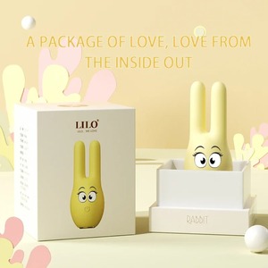 LILO Cute <span class=keywords><strong>Pet</strong></span> Series Masturbador femenino Vibrador de conejo con punto G Masaje Pezón Abrazadera Clítoris Estimulador de vagina para mujeres - Product Image 4