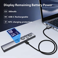 TV-scherm presentatie clicker voor PPT presentatie, afstandsbediening clicker, Bluetooth draadloze presenter, digitale pointer N95s BLE