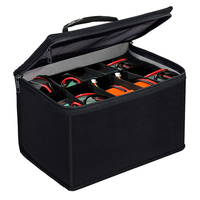 Pochette d'organisation de batterie Lipo de grande capacité ignifuge et antidéflagrante Sac de sécurité étanche pour le stockage de haute capacité Lipo