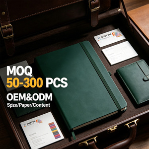 Carnet A5 à couverture rigide personnalisé avec logo, ligné et numéroté, 80 feuilles, pour fournisseur de bureau et scolaire - Product Image 1
