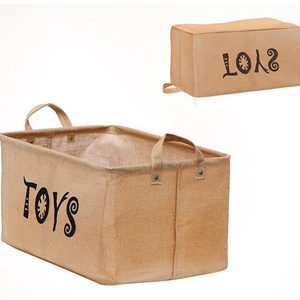 Extra-Large có thể gập lại lưu trữ Cube Kids 'toy Organizer bin mềm vải ráp thiết kế với dễ dàng-sạch hình chữ nhật mạnh mẽ hình dạng - Product Image 4