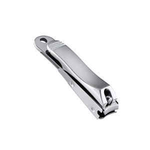 Ensemble de coupe-ongles droits en acier inoxydable avec pince à cuticules, kit de manucure et pédicure pour le soin des ongles des doigts et des orteils - Product Image 1