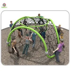 GMICH factory vendor provide free customized design combination rope climbing net playground equipment for kids