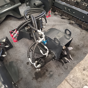 가정용 미니 스키드 스티어 로더 기계 가격 액세서리 그래버 그루터기 크러셔 브레이크 해머 회전 경운기 멀처 트렌처 - Product Image 4