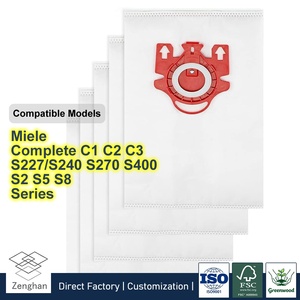 Sacs à poussière de remplacement pour aspirateurs <span class=keywords><strong>Miele</strong></span> Classic Complete <span class=keywords><strong>C1</strong></span> C2 C3 S227 S240 S270 S400 S2 S5 S8 Series, accessoires - Product Image 1