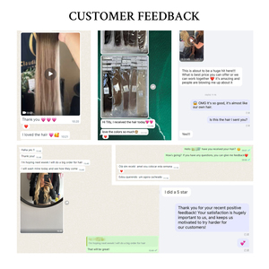 Tóc nối Remy người thật kiểu dệt Châu Âu, lớp biểu bì thẳng hàng, kiểu thẳng tự nhiên, băng dính siêu mỏng, mẫu mới - Product Image 6