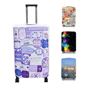 Bảo vệ vali cove đầy màu sắc bao gồm hành lý để bảo vệ phong cách và thiết thực - Product Image 2