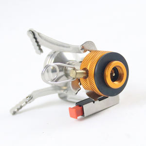 Mini <span class=keywords><strong>estufa</strong></span> de gas portátil plegable de acero metálico y hierro <span class=keywords><strong>estufa</strong></span> de campamento de butano Manual para acampar Picnics viajes - Product Image 6
