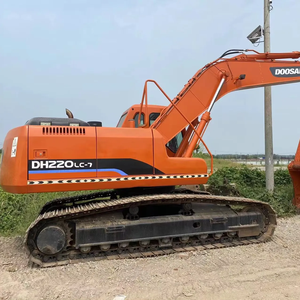 Machine à creuser bon marché Excavatrice sur chenilles Doosan DH220LC-7 d'occasion originale de haute qualité - Product Image 6