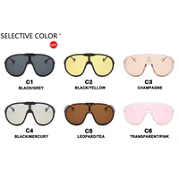 Lunettes de Soleil Crapaud Intégrées Originales et Amusantes pour la Protection Solaire Extérieure et la Photographie de Rue Tendance