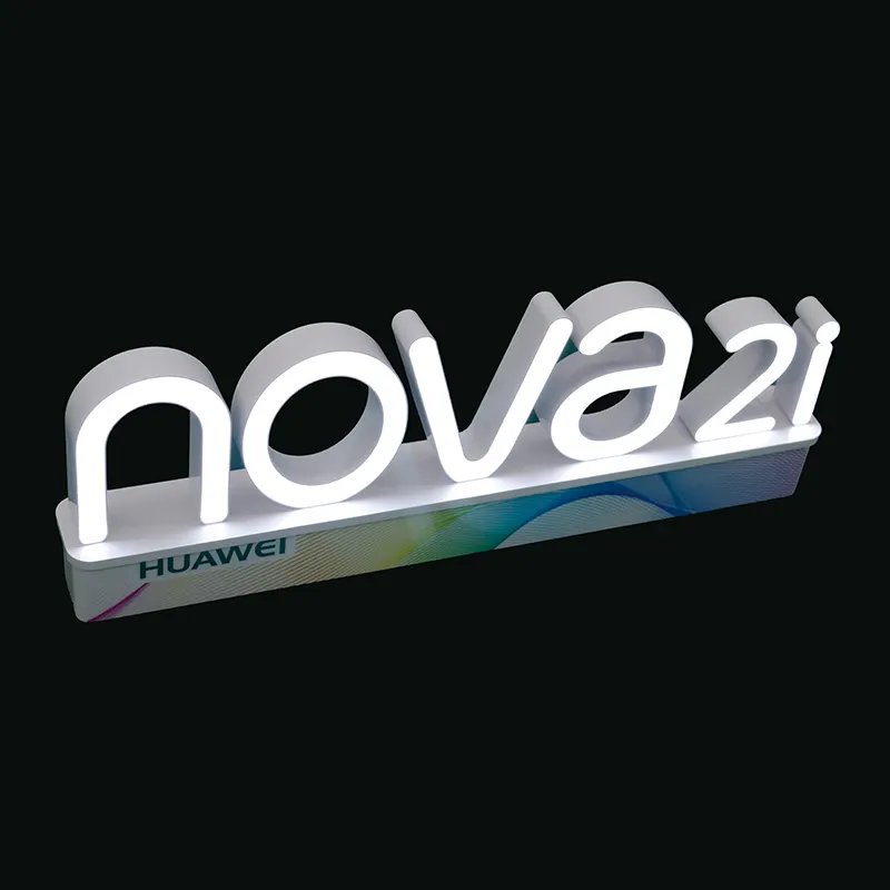 Алюминиевые профили nova2i, отделочная катушка, специальные уличные буквы с подсветкой 3D