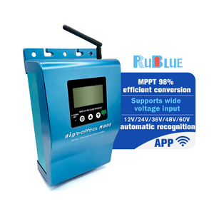 Key Touch Grande Inductance Large Tension MPPT Contrôle de charge <span class=keywords><strong>solaire</strong></span> Reconnaissance automatique 12V24V36V48V60V Prend en charge le réglage des créneaux horaires - Product Image 2