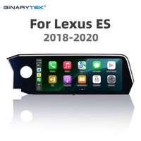 Lecteur DVD de voiture Lexus ES 2018-2020, écran 12,3'' Android 13 avec interface sans fil CarPlay Android Auto, Binarytek