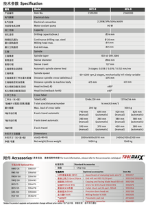 เครื่องกัดแนวตั้งรุ่น MF2-B พร้อมความเร็วแกนหมุน 60-4200 รอบต่อนาที รับน้ำหนักปานกลาง คุ้มค่า ราคาประหยัด และมีความเสถียร - Product Image 4