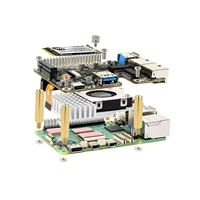 Placa de Expansión Raspberry Pi 5PCIe a MiniPCIe 4G/Gigabit Ethernet/USB 3.2 Gen1, Adaptador Industrial IoT 5V DC