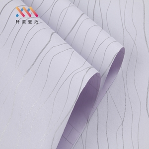 Papier peint autocollant en vinyle à rayures roses et blanches, imperméable, pour étagères, armoires, commodes et murs de <span class=keywords><strong>chambre</strong></span> de filles - Product Image 4