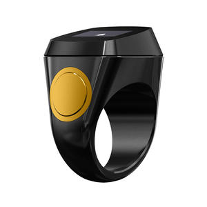 Neuester Muslimischer Qibla-Ring für Männer und Frauen, Islamischer Zikr-Azan Digitaler Tasbih Smart-Gebetsring, IP67 Wasserdicht, Android/iOS, Kunststoff - Product Image 4
