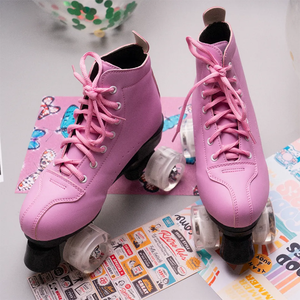 EACH Nuovi Arrivi <span class=keywords><strong>Pattini</strong></span> a Rotelle a Scarpa Vendita all'Ingrosso <span class=keywords><strong>Pattini</strong></span> a Rotelle Unisex Quad <span class=keywords><strong>Classici</strong></span> Lucidi per Donna Adulti Ragazza - Product Image 6