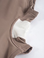Culotte gainante sans couture pour femme, effet fessier rehaussé, avec coussinets de compression pour les hanches et les fesses