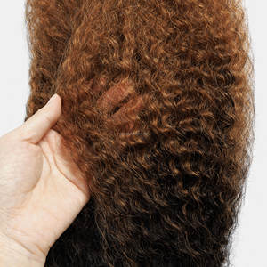 Anna Livraison <span class=keywords><strong>rapide</strong></span> Cheveux humains en vrac 100% Afro Kinky à forte texture <span class=keywords><strong>et</strong></span> doux pour tresses, extensions capillaires pour dreadlocks <span class=keywords><strong>et</strong></span> twists - Product Image 3