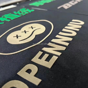 Bán như Hot cakeswholesale tùy chỉnh thiết kế Stretch gạch sắt trên cao su Glossy 3D HTV Silicone truyền nhiệt Vinyl - Product Image 3