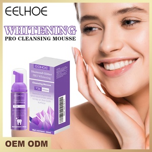 มูสฟอกสีฟัน V34 สีม่วงมิ้นท์ 50 มล. ปราศจากเปอร์ออกไซด์ ช่วยปรับสีฟัน ลดคราบเหลือง โฟมทำความสะอาด - Product Image 2