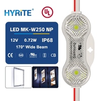 Módulo LED HYRITE MK-W250 NP 12V 0.72W IP68, Haz de Luz Amplio de 170°, Blanco Neutro, para Exteriores, Garantía de 5 Años, CRI 80, Regulable, 65lm