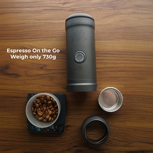 12V 80ml Large Volume Espresso Portable Cold Hot Brew Heating <b>Coffee</b> Maker Small Big Capsules Espresso <b>Coffee</b> <b>Machine</b> with LED - Product Image 3