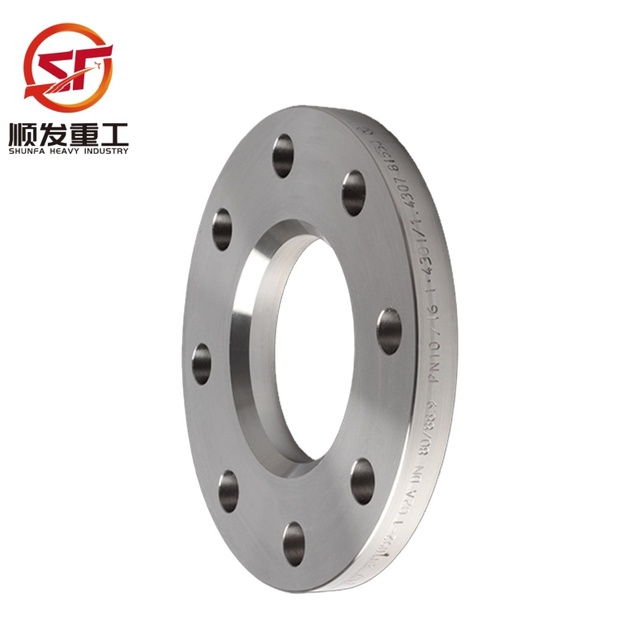Slip on Plate Flanges Flat Plain Welding Stainless Steel High Pressure Polished Surface Industrial Use Weld Neck Socket Flange