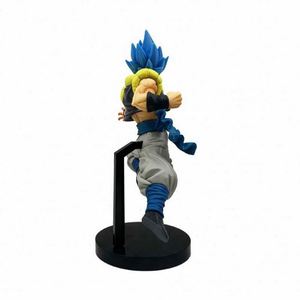 Figurine d'action Super Vegeta de 21 cm, Super Saiyan Blue Hair, figurine Gogeta, modèle Broly, poupée jouet - Product Image 5