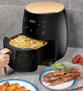 6 L Best Air Fryer SmartTouch Screen Hot Mini Rack Air Fryer Without Oil Smart Air Fryer Large Capacity French Fries Machine