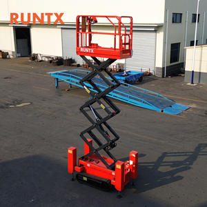RUNTX 8M Plataforma elevadora de tijera aérea Equipo de trabajo eléctrico - Product Image 6